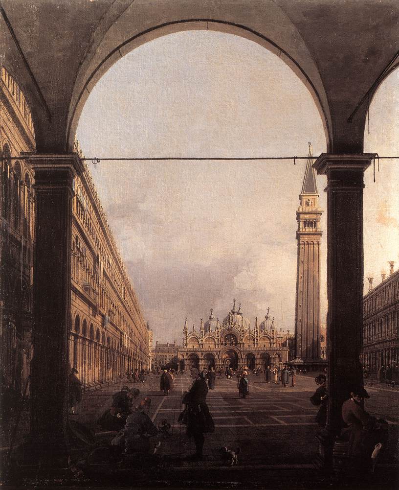 Piazza San Marco: Looking East from the North-West Corner f