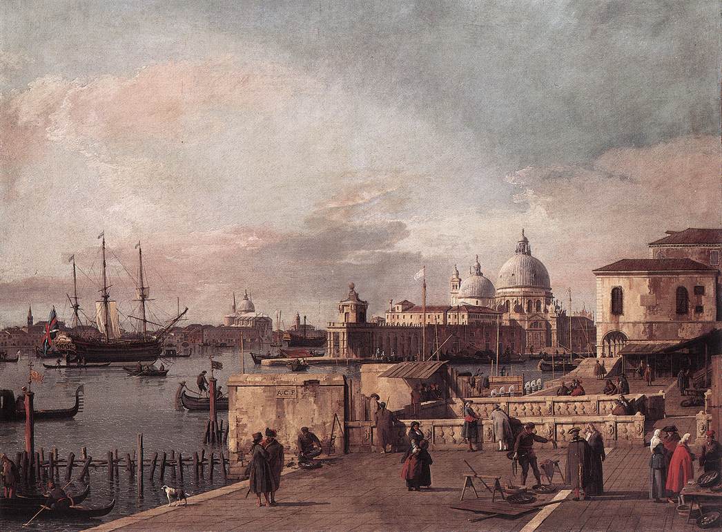 Entrance to the Grand Canal: from the West End of the Molo  dd