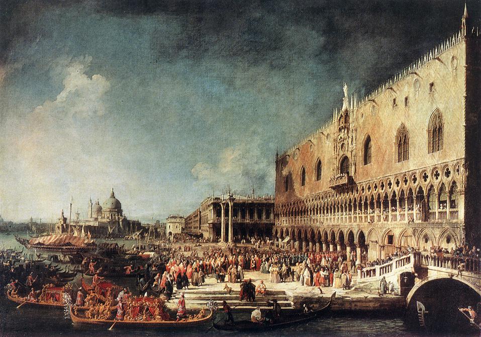 Arrival of the French Ambassador in Venice d
