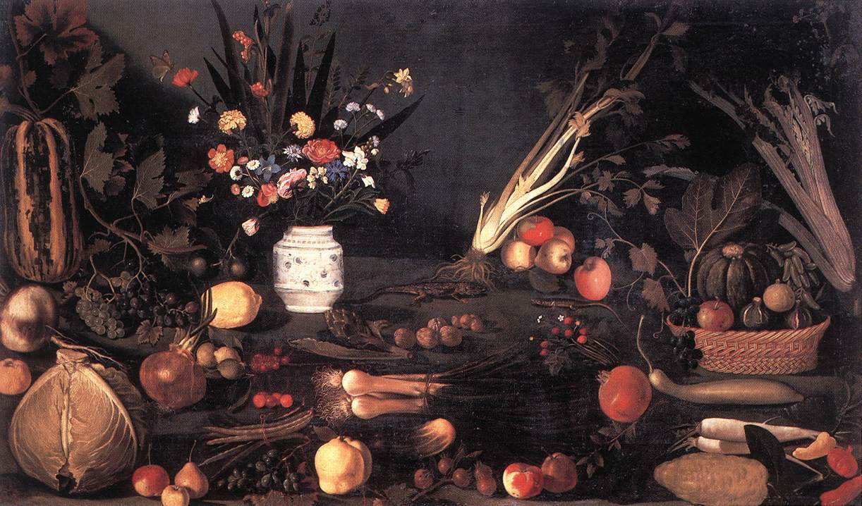 Still-Life with Flowers and Fruit g