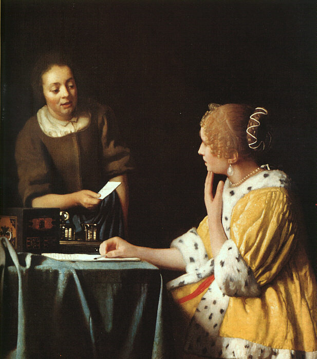 Lady with her Maidservant