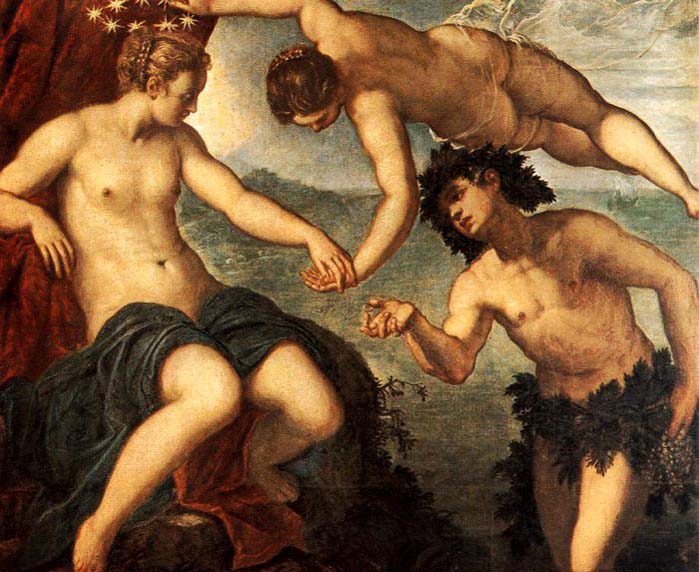 Ariadne, Venus and Bacchus