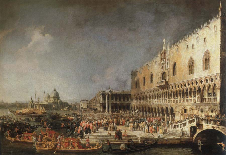 reception of the french ambassador in venice