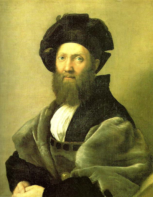 portrait of baldassare castiglione