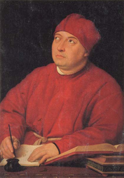 Portrait of Tommaso Inghirami