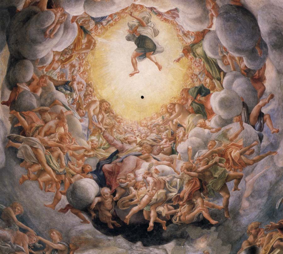 Assumption of the Virgin,detail of the cupola