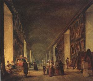 The Grande Galerie at the Louvre between (mk05)