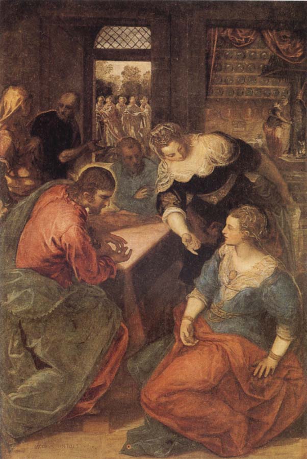 Christ with Mary and Martha
