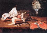 Alexander Still-Life with Fish oil painting on canvas