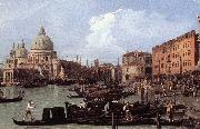 Canaletto The Molo: Looking West (detail) dg oil painting
