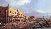 Canaletto Riva degli Schiavoni: Looking East df oil on canvas