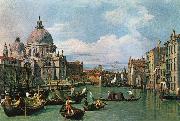 Canaletto The Grand Canal and the Church of the Salute df oil on canvas