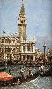 Canaletto Return of the Bucentoro to the Molo on Ascension Day (detail)  fd oil on canvas