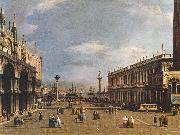 Canaletto The Piazzetta g oil on canvas