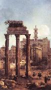 Canaletto Rome: Ruins of the Forum, Looking towards the Capitol d china oil painting artist