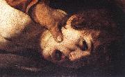Caravaggio The Sacrifice of Isaac (detail) dsf oil on canvas