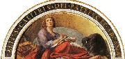 Correggio Lunette with St.John the Evangelist oil painting