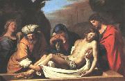 GUERCINO The Entombment of Christ sdg oil on canvas