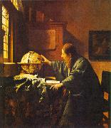 JanVermeer The Astronomer oil painting reproduction