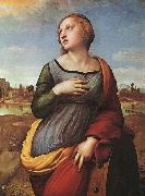 Raphael St.Catherine of Alexandria oil on canvas