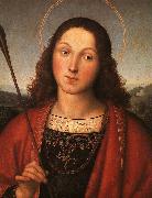 Raphael St.Sebastian oil on canvas