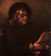 Rembrandt Portrait of Titus china oil painting artist