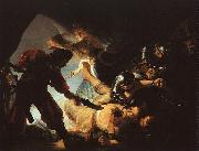 Rembrandt The Blinding of Samson painting