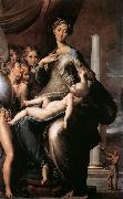 PARMIGIANINO Madonna dal Collo Lungo (Madonna with Long Neck) ga oil painting on canvas