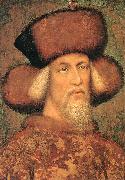 PISANELLO Portrait of Emperor Sigismund of Luxembourg iug oil on canvas