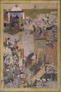 Bihzad Capture of a city china oil painting artist