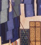 Bihzad Details from Caliph al Ma mun in his bath oil painting on canvas