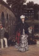 J.J.Tissot An Afternoon Excursion oil painting on canvas