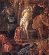 Tintoretto Flagellation of Christ oil painting reproduction