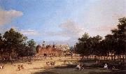 Canaletto the Old Horse Guards and Banqueting Hall, from St James-s Park painting