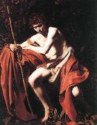 Caravaggio St. John the Baptist oil painting on canvas