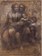 Raphael The Virgin and Child with Saint Anne and Saint John the Baptist china oil painting artist