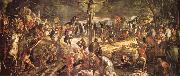 Tintoretto Kruisiging painting
