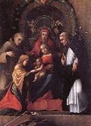 Correggio Sta Katarina-s mysterious formalning oil painting reproduction