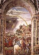 Pinturicchio Aeneas Piccolomini Leaves for the Council of Basle oil on canvas