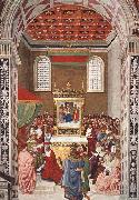Pinturicchio Piccolomini Receives the Cardinal Hat china oil painting artist