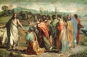 Raphael Cartoon for Tapestry,Christ-s Charge to St.Peter oil painting on canvas