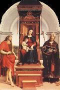 Raphael Virgin and Child with SS.John the Baptist and Nicholas china oil painting reproduction