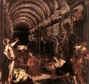 Tintoretto The Discovery of St Mark-s Body oil on canvas
