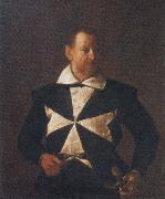 Caravaggio Cavalier Malta painting