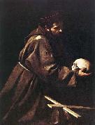Caravaggio St Francis c. 1606 Oil on canvas china oil painting reproduction