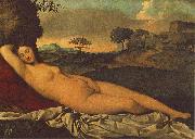Giorgione Sleeping Venus oil on canvas