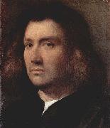 Giorgione The San Diego Portrait of a Man oil
