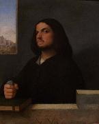 Giorgione Portrait of a Venetian Gentleman oil on canvas