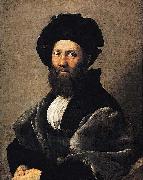 Raphael Portrait of Baldassare Castiglione oil painting reproduction