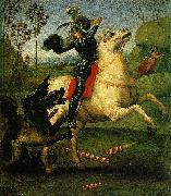 Raphael Saint George and the Dragon, a small work china oil painting reproduction